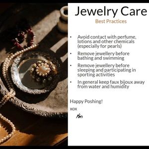 Jewelry Care Tips